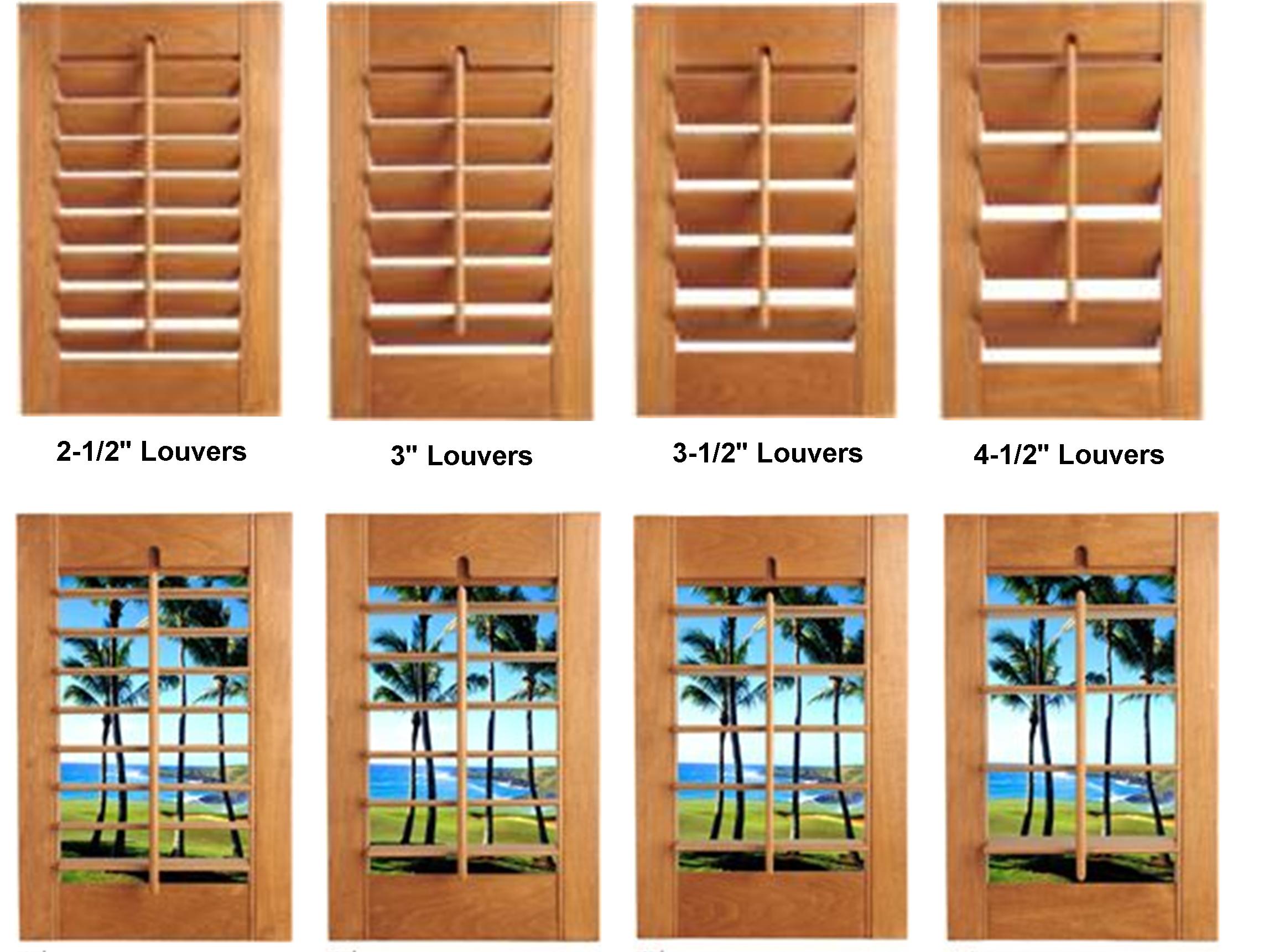 SHUTTERS LOUVER SIZES  -  FREE Estimates & FREE In-Home Consulation - Blinds, Shutters, Window Blinds, Plantation Shutters, Vertical Blinds, Mini Blinds, Wood Shutters, Venetian Blinds, Shades, Vinyl Blinds, Plantation Shutters, Window Shutters, Faux wood Blinds, Vertical Blinds, Wood Blinds, Roman Shades, Drapery, Draperies